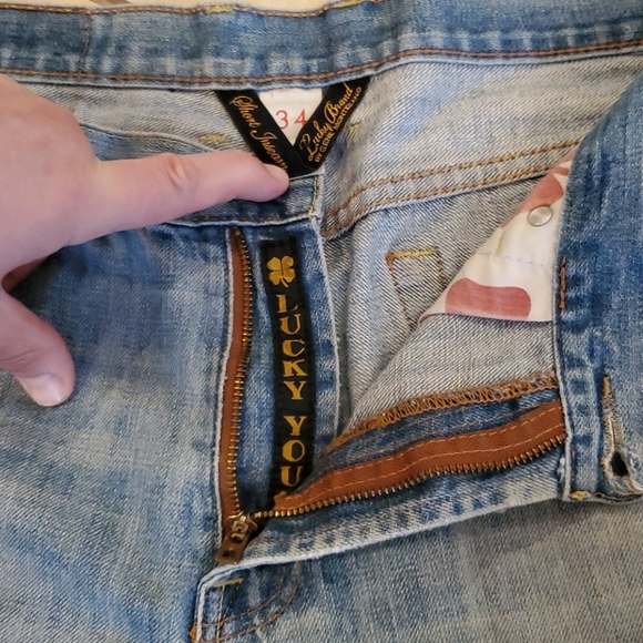 Lucky Brand blue jeans 34x30 - Picture 4 of 4